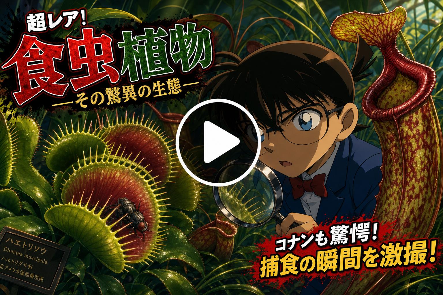 海角社区植物视频教程——食虫植物捕蝇草视频演示