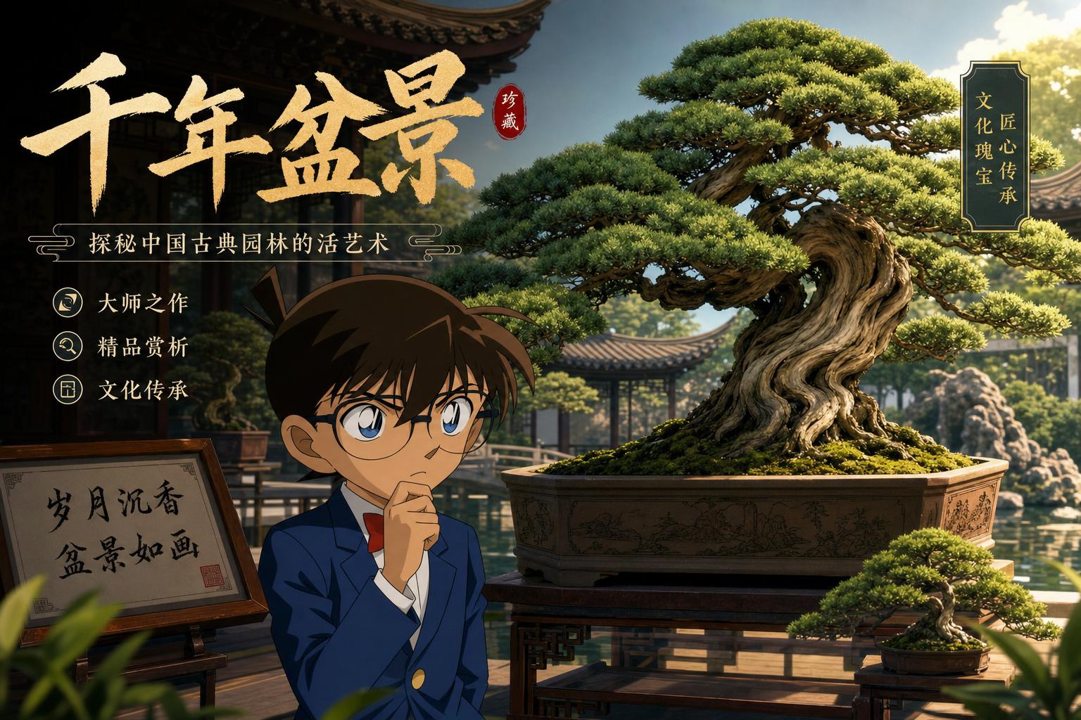 海角社区获奖植物视频——千年盆景艺术中国传统植物文化